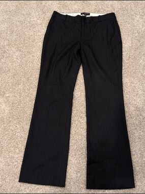 Banana Republic Martin Fit Pinstripe Dress Pants Size 6R